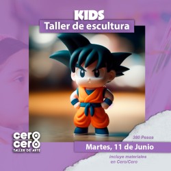 Kids Taller de escultura 11/6