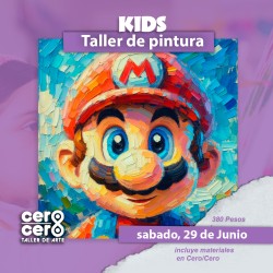 Kids Taller de pintura 29/6